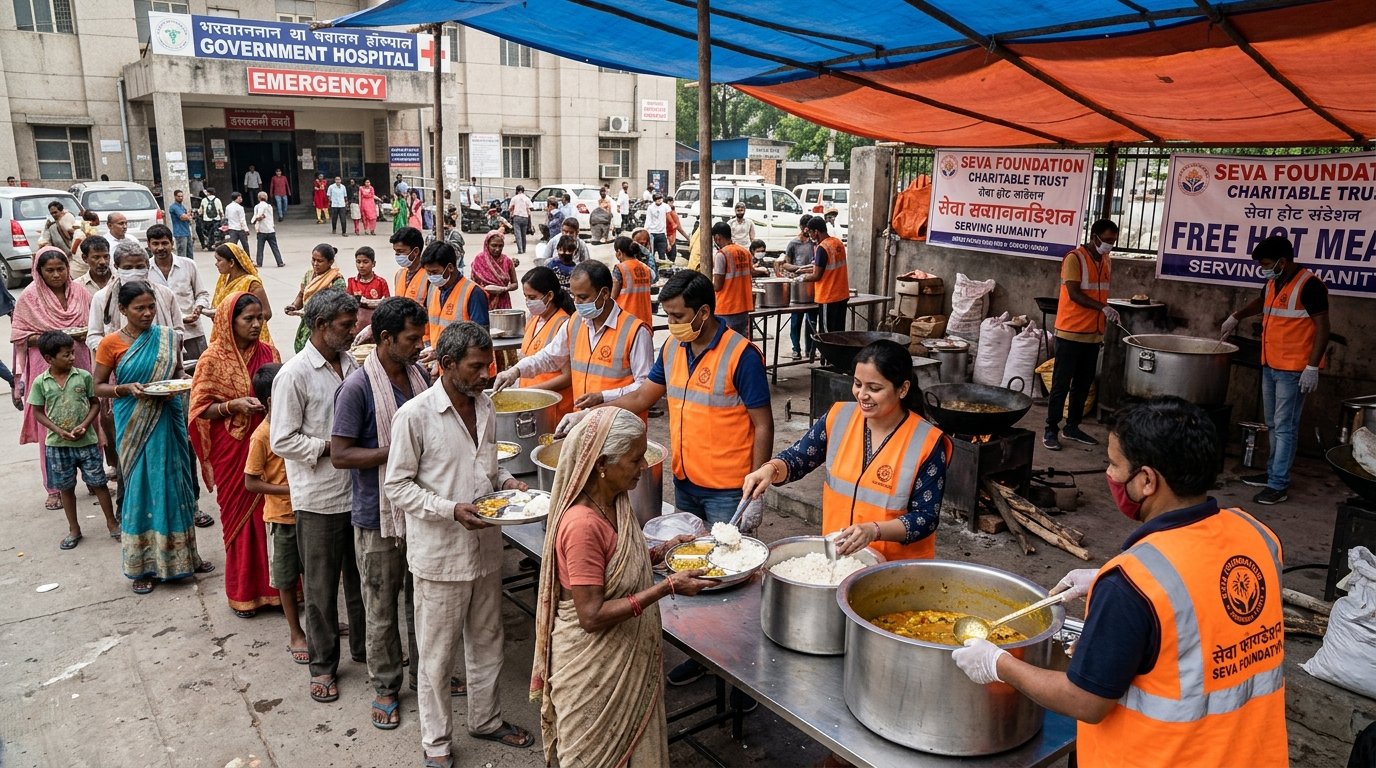 Daily Nutritious Food Support for 500+ Slum Children